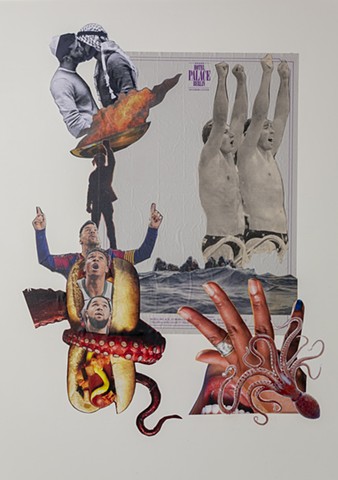 waltersegers, collage, analog, analogue, shame, Raptors, Tour de France, race, colonialism, Soccer, Same-sex marriage, Mediterranean, immigration, migrant crisis  