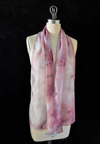 Chiffon Scarf 11-Light Brownish Pink