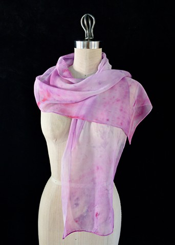 Chiffon Scarf 21-Rose Pink