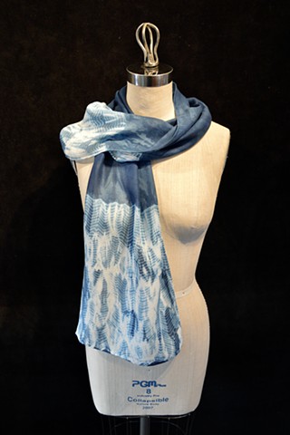 Indigo Scarf 4-Solid Middle