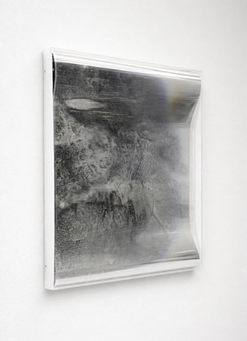 Sporeverse(spore+universe) 2, 2026, 86x67x7cm, Digital print, film, wood panel, and mixed media