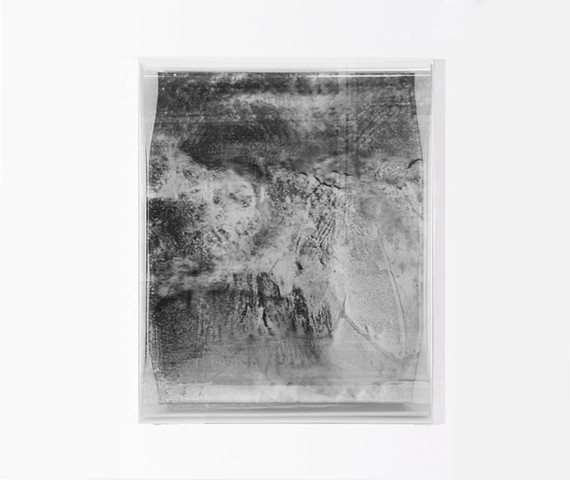 Sporeverse(spore+universe) , 2026, 86x67x7cm, Digital print, film, wood pannel and mixed media