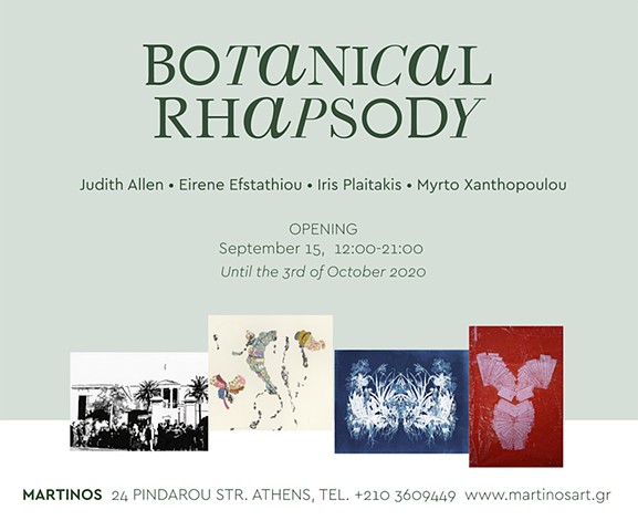 Botanical Rhapsody at Martinos Art, Athens, Greece