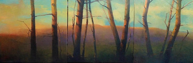 Buck Hill Panorama (triptych)