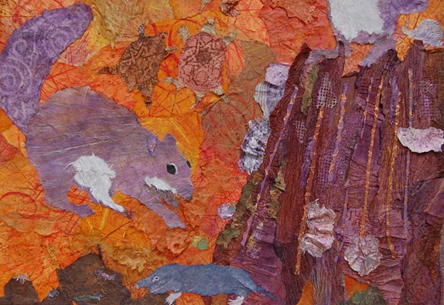 Autumn; "zoomed in" view; detail