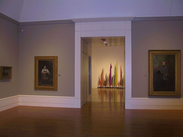 Scarves/Candles (Springfield Museum of Art; seen through permanent collection)