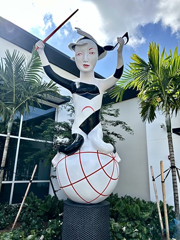 "Harmony" Sculpture installed at South Florida PBS in Boynton Beach, FL