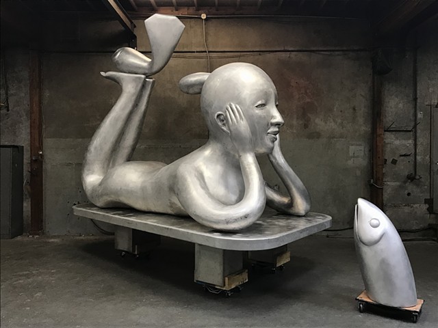"Dreamer" Sculpture Progress
