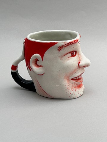 "Man With Cleft Chin Cup" 