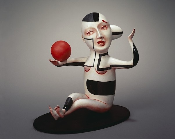 "Figure C" with Red Ball