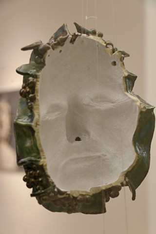 Contrariwise, Ceramic mask