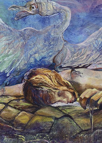 Leda’s Voice, Under Sky, Over Water by Maj Ragain read by Lindsay Bottos