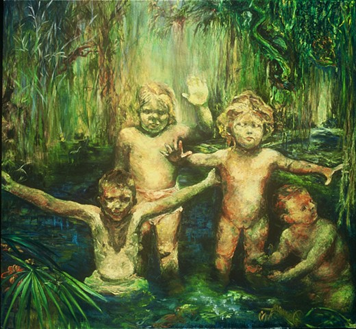 Off The Page~ a multimedia exploration of painting, poetry, storytelling and music