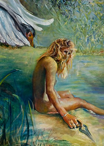 Leda's Voice, Under Sky, Over Water by Maj Ragain read by Lindsay Bottos