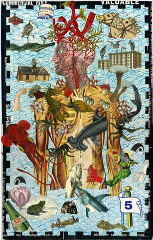 collage, pajon, print, mythology, antiquarian, victoriana, epic, allegory, vanitas, death, skull, landscape, etymology, natural history, anatomy