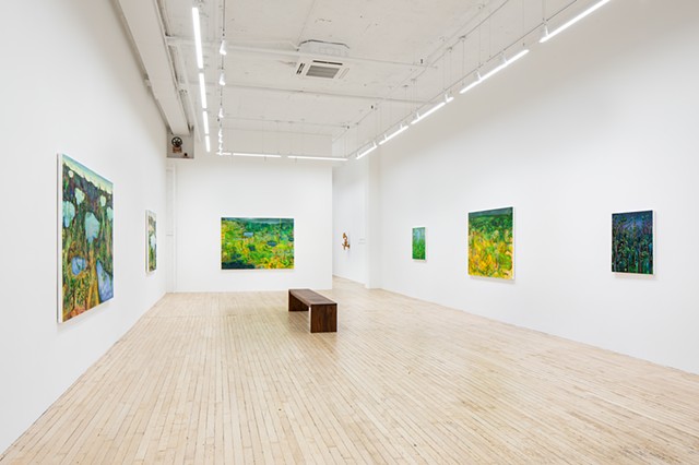 Install shot of at “Everything Dancing” at SHRINE, NYC.