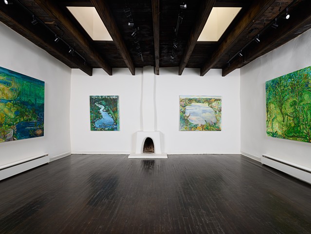 Install view of “Made of This Place” at The Valley Taos.