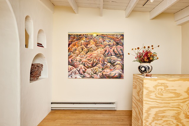 Install shot from "I'll Not Contain You" at The Valley Taos