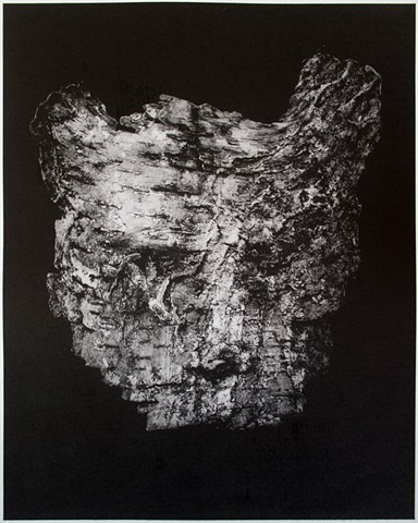 Polymer photogravure print "Mask 2" by John Pearson