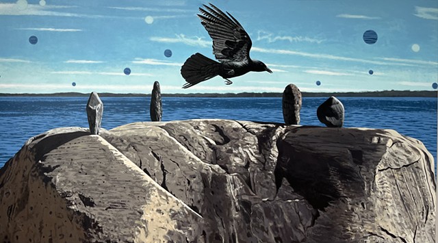 Fossil Beach Crow 