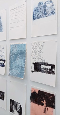 5 Block Radius, detail/installation view