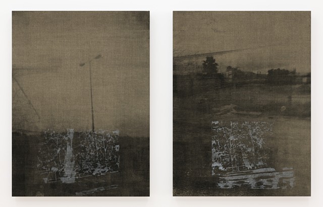 California, 2017-19 Lithograph and screen print on linen 78 x 57 cm (each)