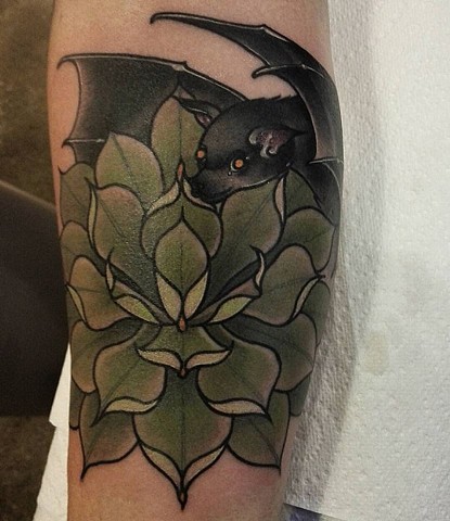Tattoo by Samantha Sirianni. La Flor Sagrada Tattoo. MELBOURNE, AUSTRALIA