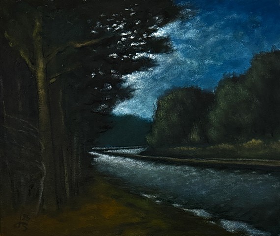 Moonlit Tracks