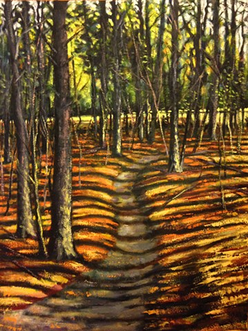 Late Afternoon Path - SOLD
