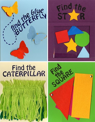 Board Book Pgs. 1-4, Children Ages 2-3 yrs.