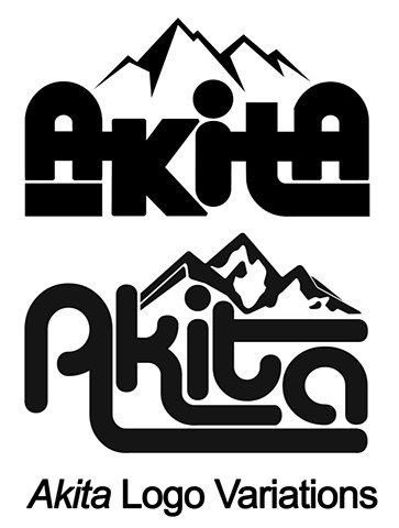 Akita Logo Proofs