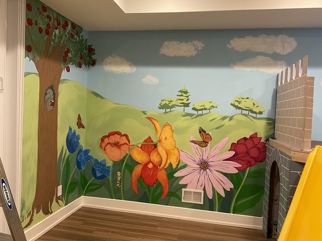 Playroom Mural View 1