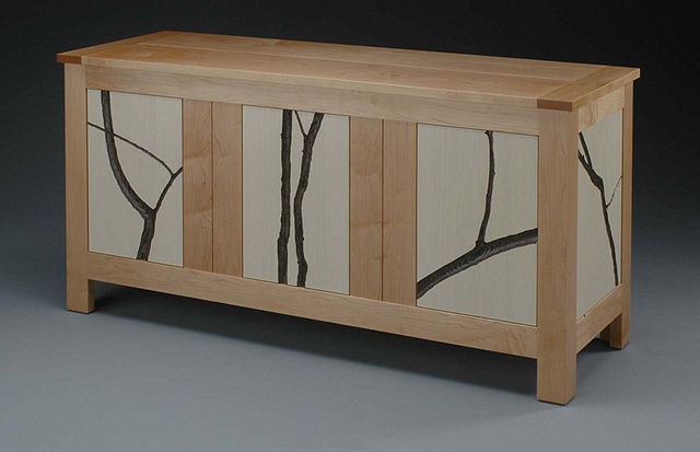 Blanket Chest with Saplings