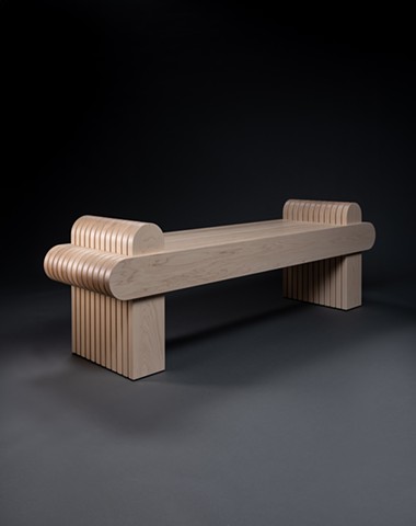 Popsicle Stick Bench
