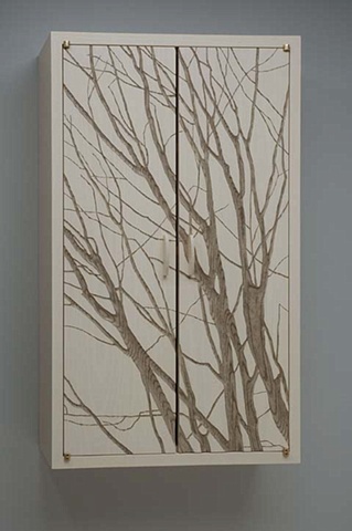 Wall Cabinet with Branches