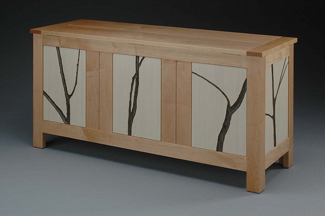 Blanket Chest with Saplings