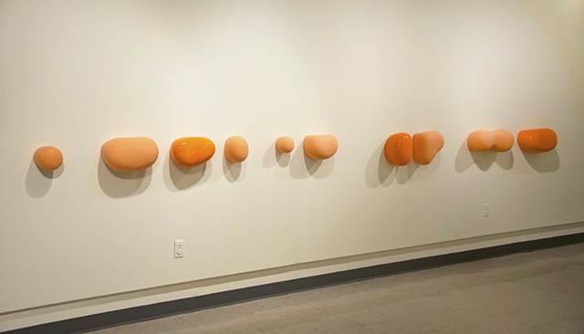 contemporary conceptual ceramic sculpture by artist Jeff Krueger