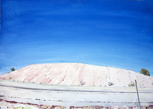 La Bahada, Jeff Krueger, watercolor