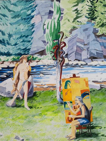 Peter Painting Hercules