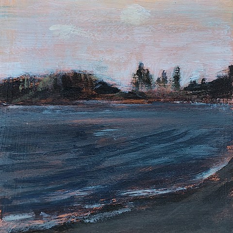 small paintings, 8" and under