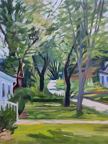 View Down the Lane (Summer) (*Sold)