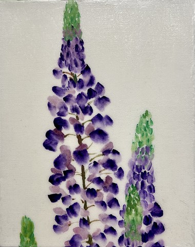 Chinese Painting Workshop: Lupine