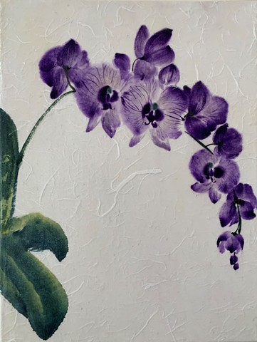 CHINESE PAINTING: ORCHID
