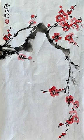 CHINESE PAINTING: PLUM BLOSSOMS