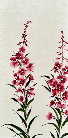 _*Chinese Painting Workshop: Fireweed*_