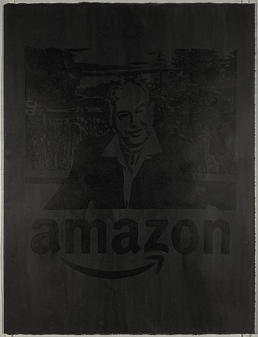 Untitled (L. Ron Hubbard with Amazon Logo)