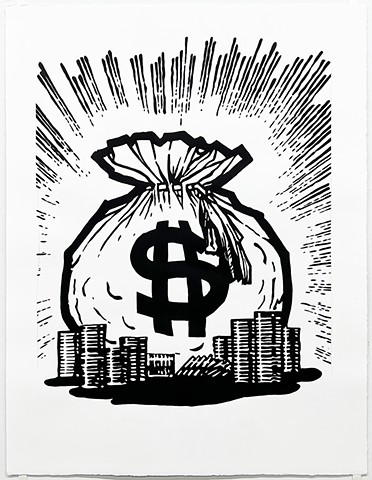 Chick Tract Drawing #12 (How To Get Rich)