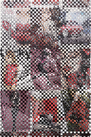 Nailing Christ to the Cross X Various Red Advertisements