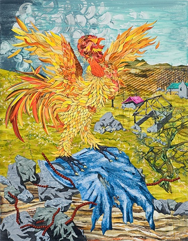 Golden Rooster (after Ivan Vecenaj)