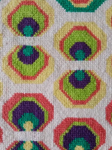 Cross stitch, detail 